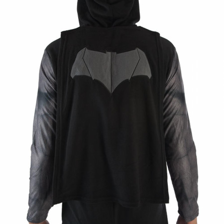 Batman Justice League Costume Union Suit with Cape